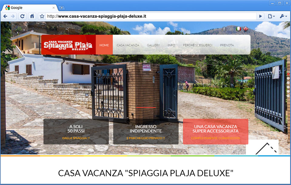 Casa Vacanze Spiaggia Palja Deluxe